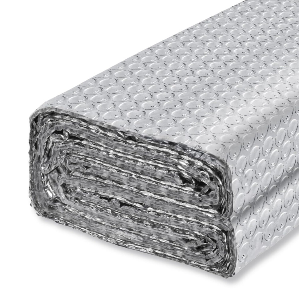 Reflective Insulation Roll 48In X 10Ft Doublesided Thermal Bubble Foil Heat Barrier For Rv Roof Windows 9189345639722
