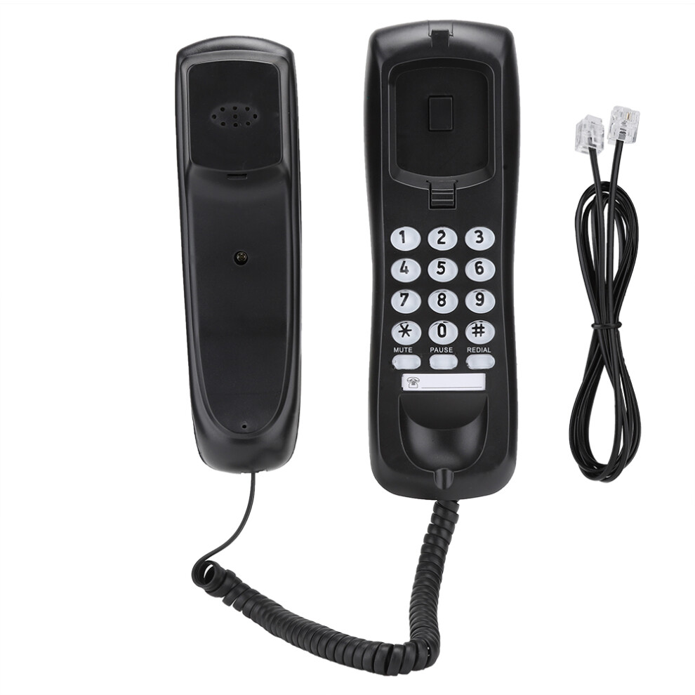 Loud Enough Ringer Corded Phone For Elderly Users Wall Mountable Landline Telephone With Mute Function And Pause Button No External Power Required 9420858092377