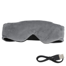 Lavendelögonmask, fuktig värmeterapi, temperaturtimerkontroll, låg strömförbrukning, främjar djup sömn, grå, bra kvalitet, bra kvalitet, bra