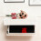 Wood Wall Mounted Wine Rack Storage Rack For Multiple-White 5