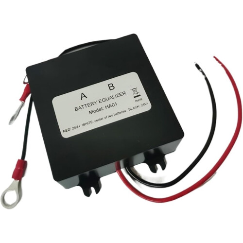 Battery Equalizer HA01 for 2x12V 24V Systems with Automatic Voltage Balance and Extended Battery Life 1