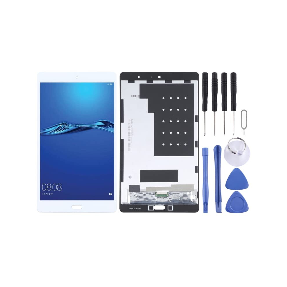Lcd Screen Replacement With Digitizer Full Assembly For Huawei Mediapad M3 Lite 8.0 Cpnw09 White 9001264051815