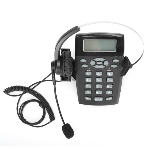 Versatile Communication Tool,All-Day Comfort with Functional Dialpad for Optimal Work Efficiency in Various Settings (Noise Canceling Mic, Durable 1