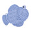 Fish Shape Slow Feeder Siliconen voedingsmat voor-Blauw 1