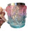 Resin and Stainless Steel Beverage Cup With Ergonomic Handle-A 1