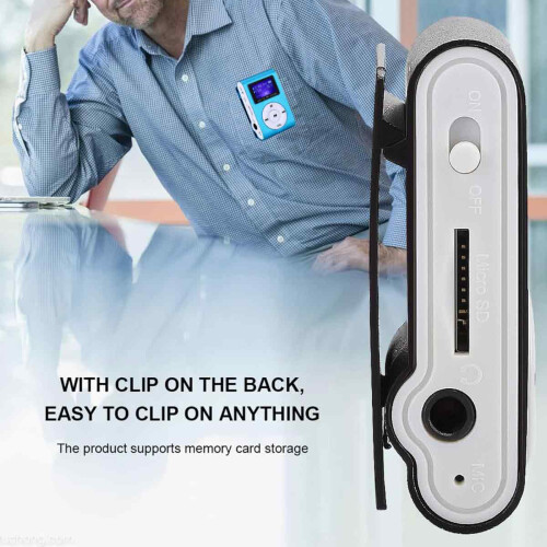 Φορητό MP3 Player με Κλιπ, Μίνι MP3 Music Player με Οθόνη LCD, Ψηφιακή Συσκευή Ήχου με Σχεδίαση 2