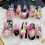 Silicone Strawberry Bowknot Nail Mould for Customes Designs and 5