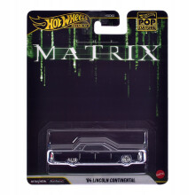 Hot Wheels Premium Pop Culture The Matrix - '64 Lincoln Continental Car