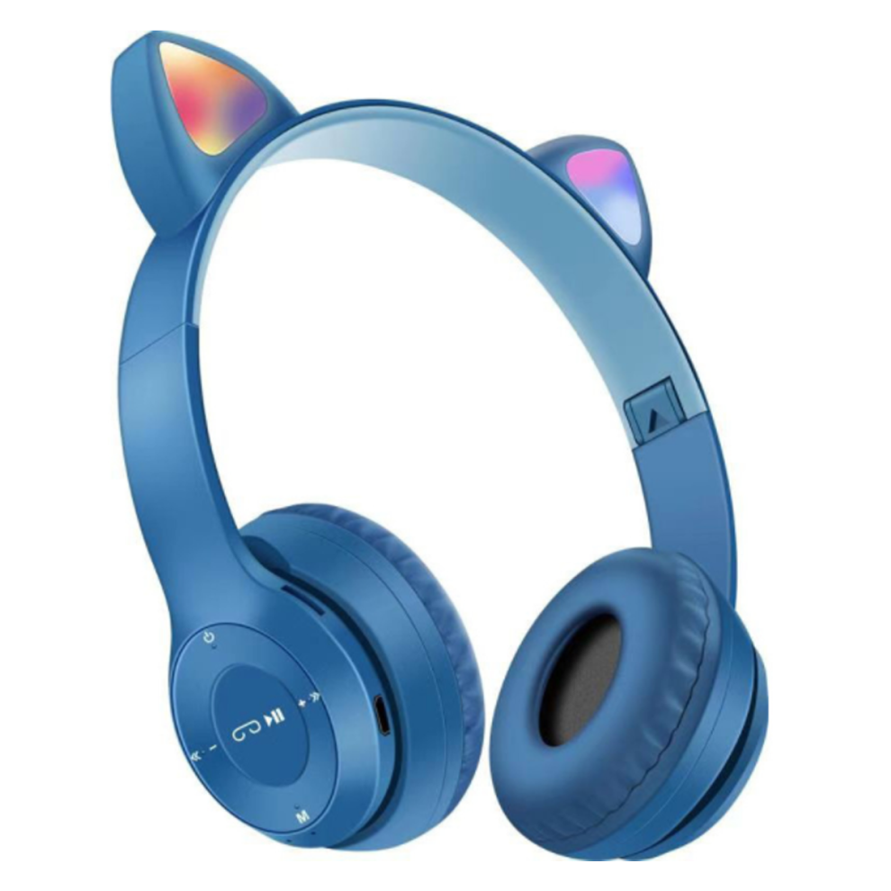 Cat Ear Bluetooth Headphones,Volume Control,7 Colorful Led Lights,Noise Isolation For Uninterrupted Listening,For Smart Phones & Computers, Durable 9420858028536