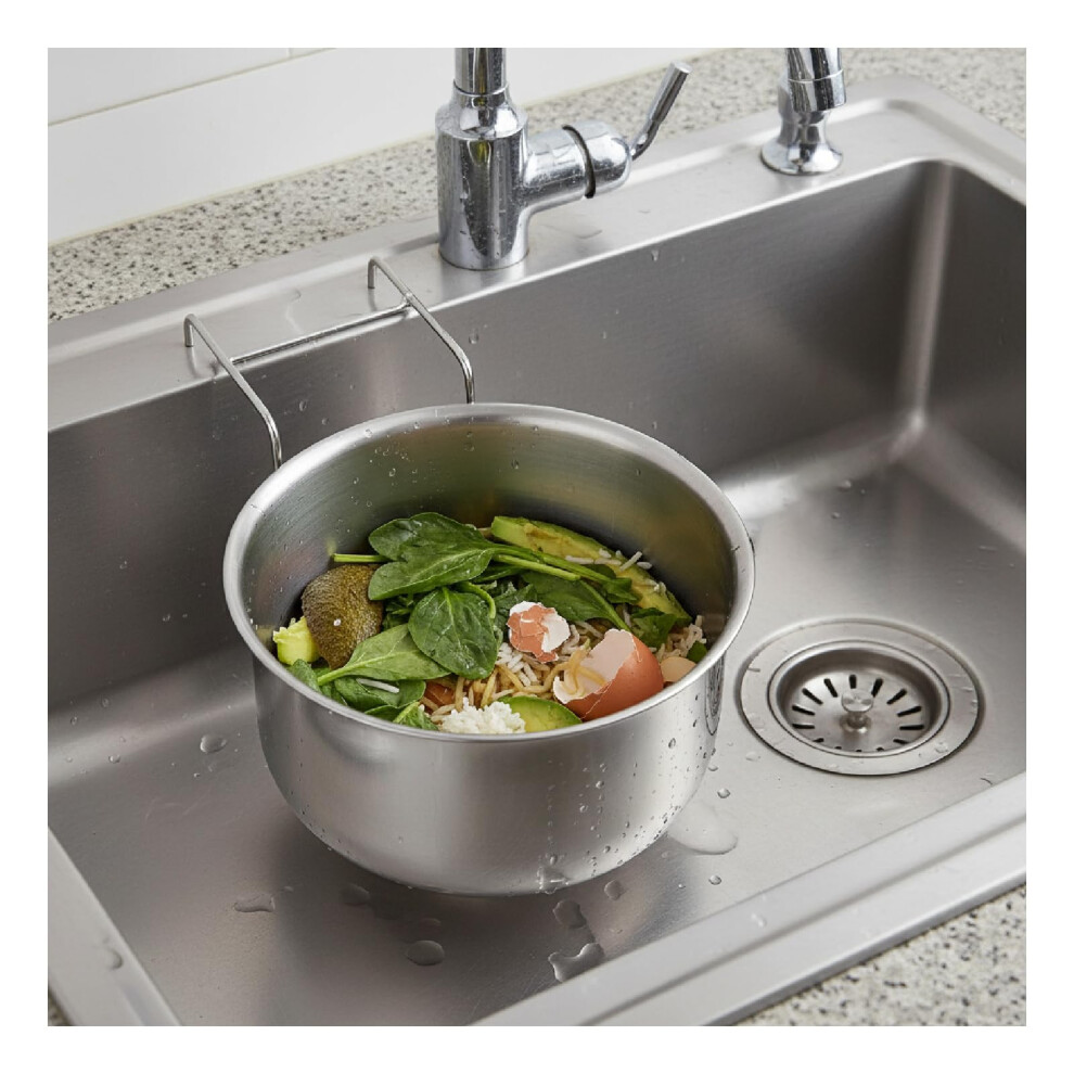 Sink Strainer Stainless Steel Kitchen Drain Basket With Large Scrap Capacity And Fast Drainage Design 9189345640513