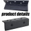 2Pcs Heavy Duty Bed Rail Brackets with Screws, Secure Double Hook Bed Frame Brackets for Wood Bed 3