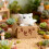 Cartoon-Arme-Box-Katze-Modell, kleine Statue, 10