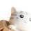 Cartoon-Arme-Box-Katze-Modell, kleine Statue, 14