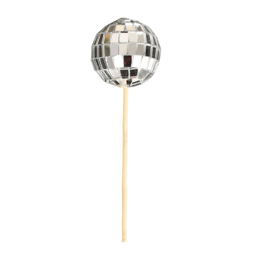 Sprankelende discoballendecoraties, ideaal voor cake,-4 cm