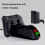 Dual Ps4 Controller Charging Dock,Chip Protection,Over-Charging Protection,Over-Voltage Protection,Fast Charging Within 2 Hours, Good Quality, Durable 6