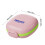 PortableWeekly Pills Box Secure Medicine-Transparent powder 4