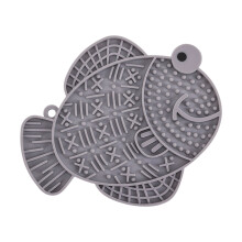 Tapis de friandises pour animaux de compagnie, outil-Gris