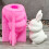 Hare Figurine Silicone Molds for Epoxy Resin Candle Soap 6