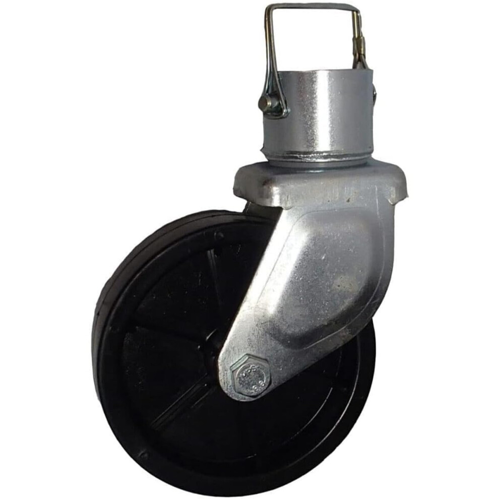 Heavy Duty All Steel Trailer Jack Caster Wheel With Pin For Smooth Swivel Maneuverability 9001264054281