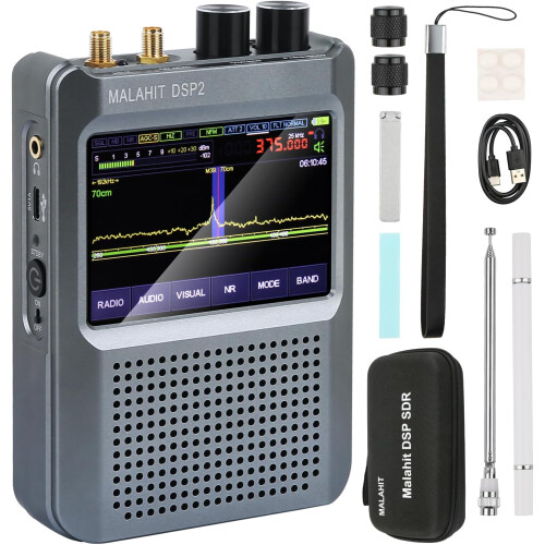 Ραδιόφωνο Malachite DSP2SDR με διεπαφή αφής, υποστήριξη αναβάθμισης υλικολογισμικού
