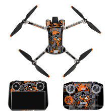 Adesivos decorativos e protetores estilosos para DJI Mini3Pro, à prova d'água, para drones e controles remotos (padrão A). Boa qualidade e