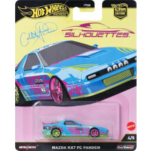Hot Wheels Premium Car Culture Silhouettes 4/5 - Mazda RX7 FC Pandem Car