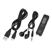 Enregistreur vocal à vitesse variable avec lecture à vitesse variable et protection par mot de passe, appareil d'enregistrement audio HD doté