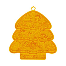 Silicones Feeding Mats for Enhances Interaction During-Yellow