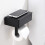 Toilettenpapierhalter aus Metall mit Spender für 5