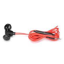 Słuchawki douszne z basem stereo i dźwiękiem przestrzennym, izolacja hałasu z regulacją głośności, wtyczka 3,5 mm, wbudowany mikrofon,