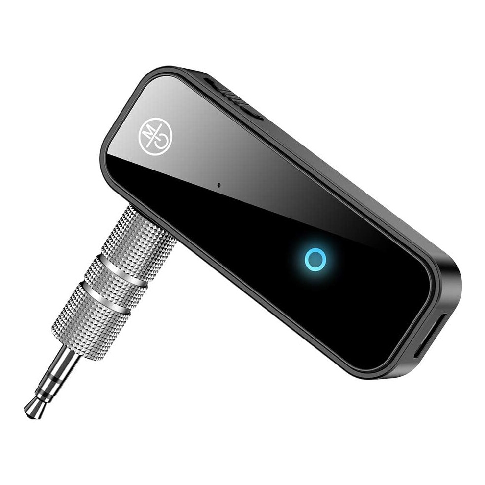 Bluetooth 5.0 Transmitter Receiver,Hands-Free Operation Audio Adapter With Noise Cancellation For Wide Compatibility And Intuitive User Interface 9420858029588