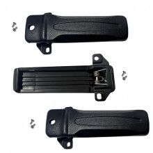 3 Pack Belt Clip KBH10 Replacement with Screws for Kenwood Radio TwoWay Walkie Talkies