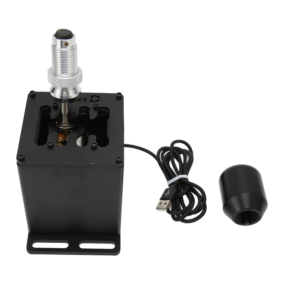 Metal Design Simulator Shifter For Pc Racing Enthusiasts,Wide Compatibility With Realistic Shifting Experience And Build Quality - Usb Plug And Play 9420858123545