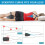 Knee Pillow for Side Sleepers Memory Foam Heart Shape Leg Alignment Pillow with Adjustable Strap Navy 4