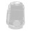 Capa com encaixe perfeito para PSP 2000/3000, proteção completa com acabamento resistente a arranhões, capa rígida transparente com abertura 5