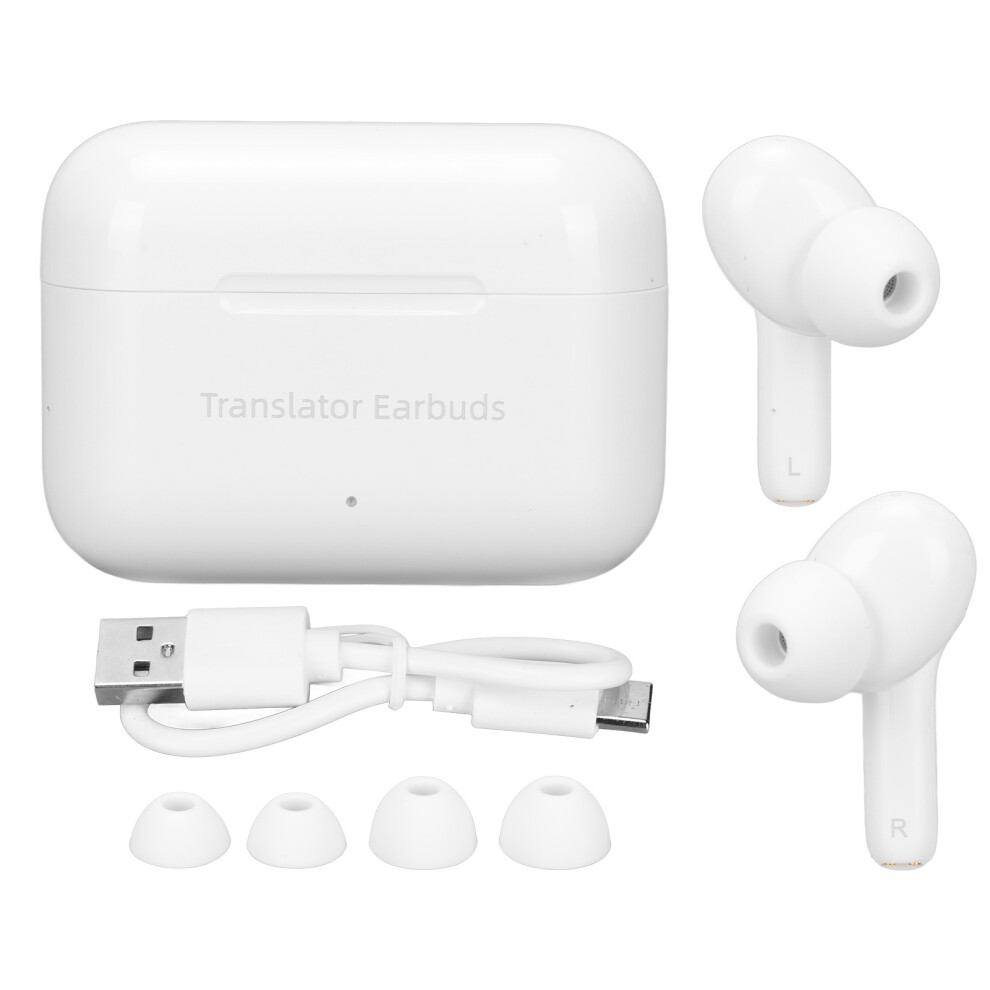 Instant Translator Earbuds For Seamless Experiences,Real-Time Translation With Hi-Fi Sound Performance And Ergonomic Design For Business Meetings 9420858037958