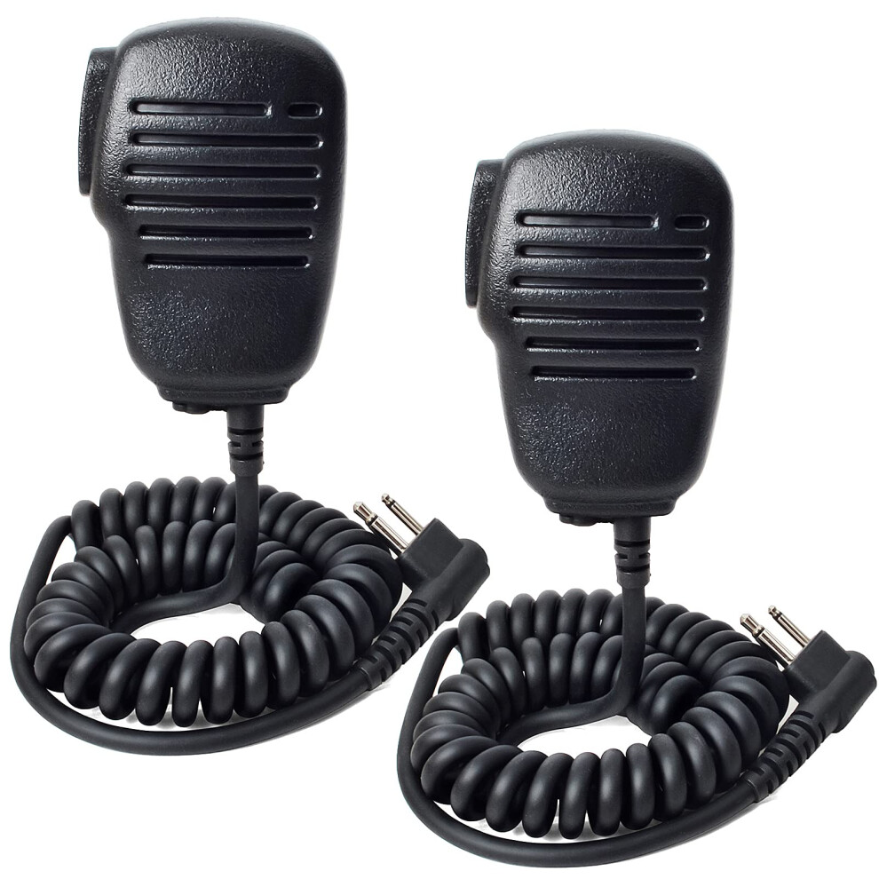 Speaker Mic Waterresistant Ip54 Kevlar Cable For Motorola Cp200d Bpr40 Rm Series Twoway Radio 9001264055226