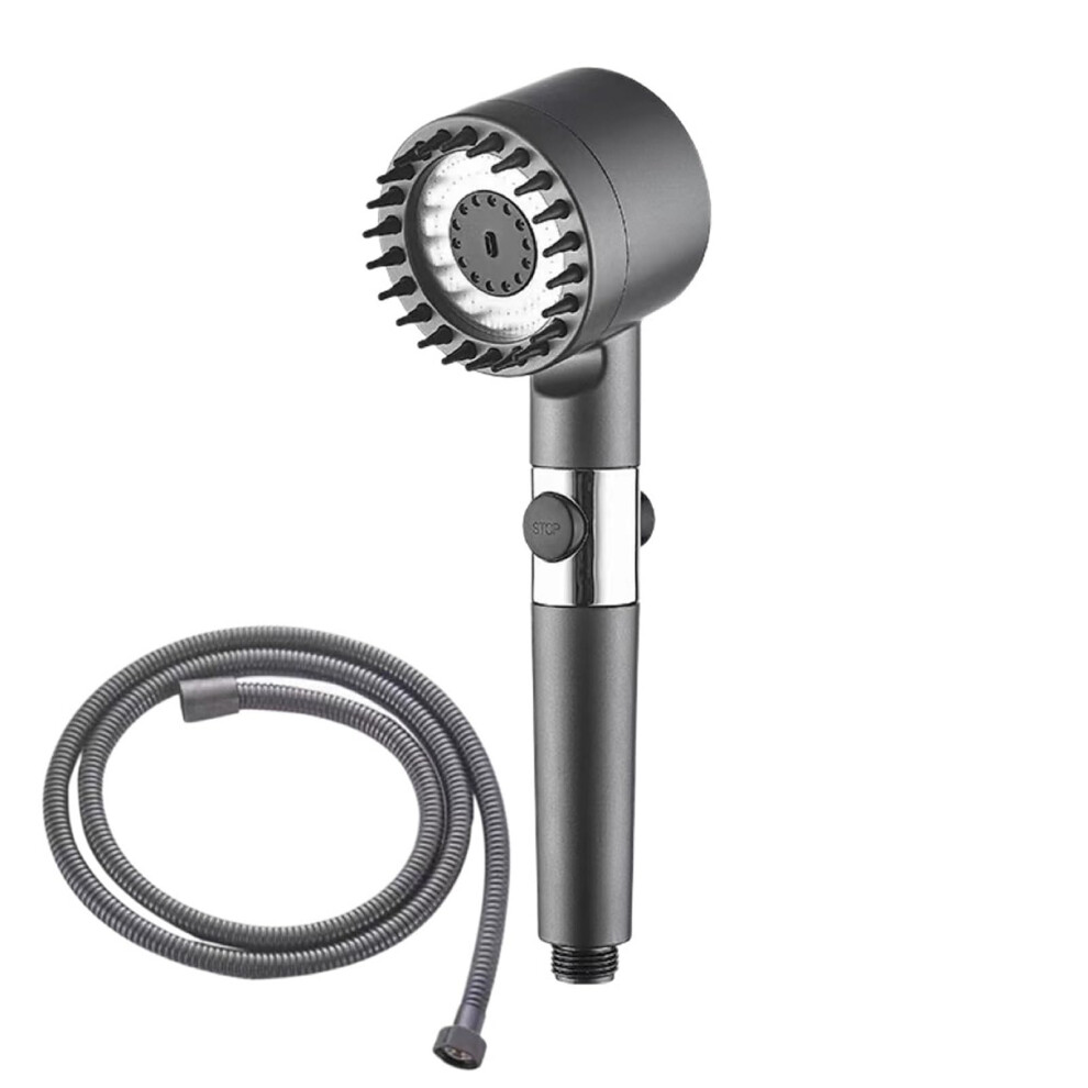 Pressure Handheld Shower Head With Filter, 4 Modes, On/Off Switch, Water Saving, 3Pack 9001264054588