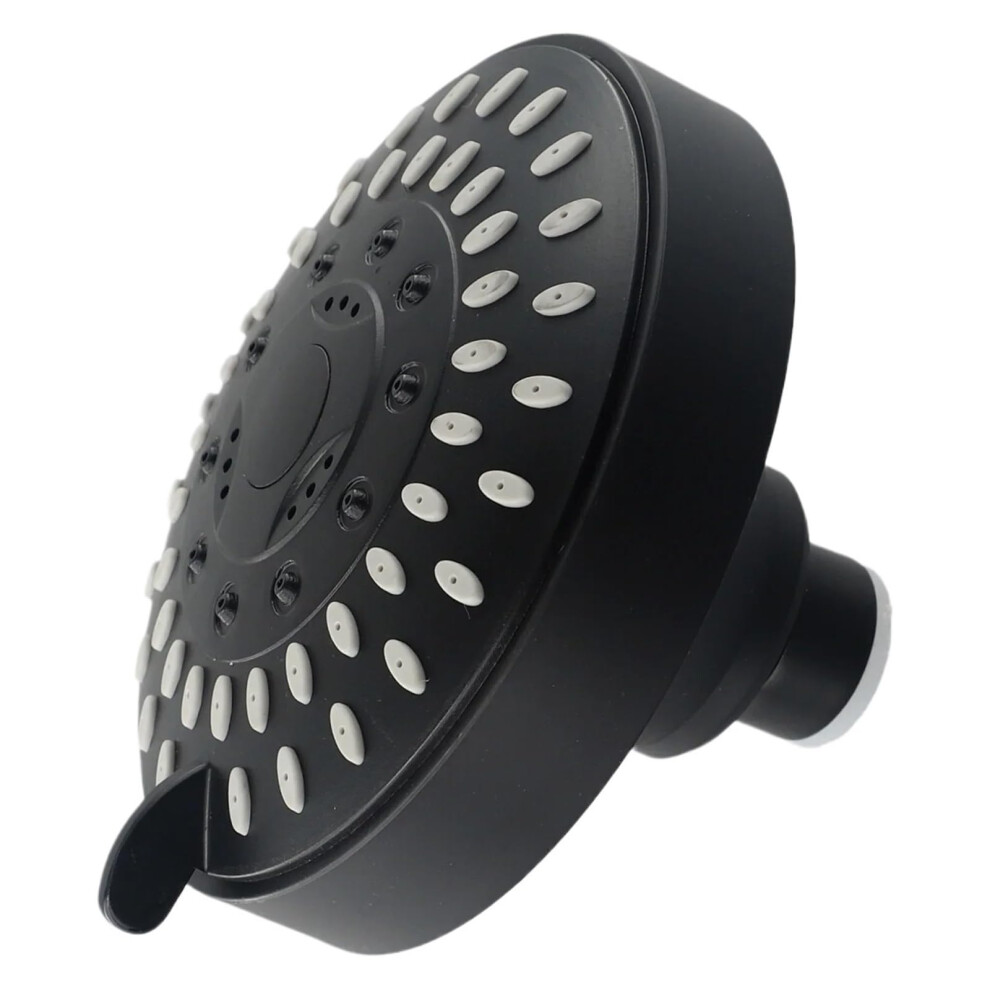 Handheld Shower Head With 5 Spray Modes, 360 Rotatable Black Adjustable Design For Bathroom 9001264054205