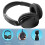 HiFi Stereo Wireless Headset Over Ear,Wireless Bluetooth Headset with Integrated Amplifier and Versatile Frequency Range, Clear Sound, Clear Sound 4