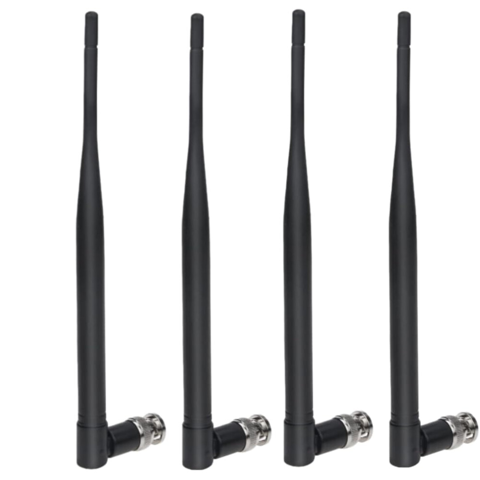 4Pack Uhf Wireless Microphone Antennas 6Dbi Gain Bnc Male 400960Mhz For Mic Receiver 9119770776242