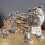 Mechanische Punk-Hunde-Harz-Handwerk Steampunk 5