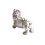 Mechanische Punk-Hunde-Harz-Handwerk Steampunk 12
