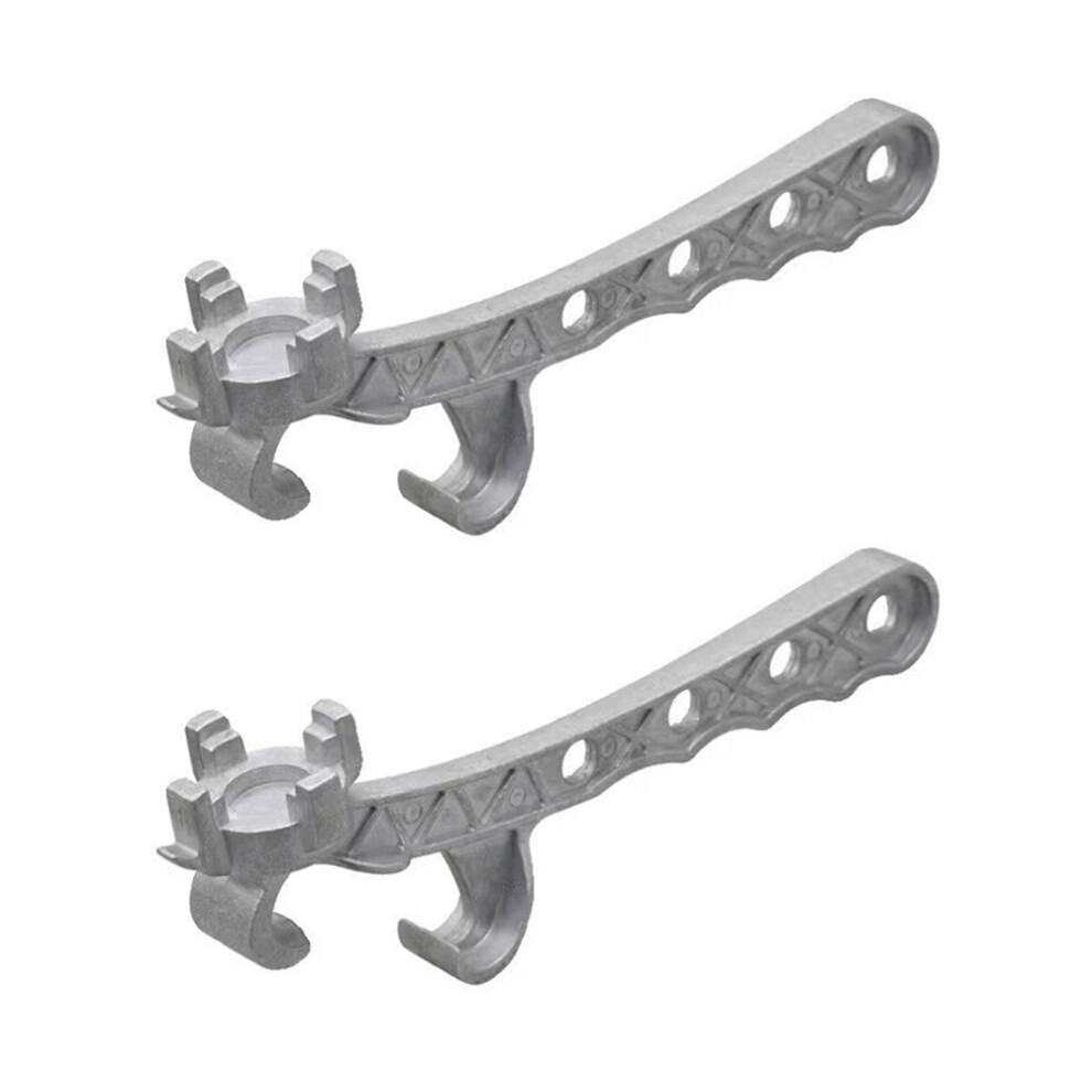 Aluminum Alloy Metal Bucket Opener Silver Buckets Lid Wrench Gallon Bucket Opener For Pail Paint Lid Can Opener 4852240125953