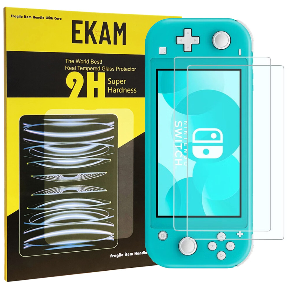 2 Pack Tempered Glass Screen Protector For Nintendo Switch Lite 5.5 Inch, Hd Clear Antiscratch 9426802887518