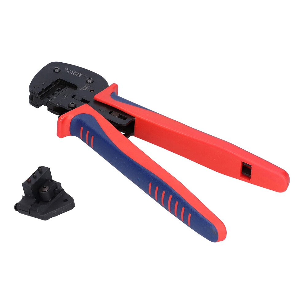 Crimping Pliers With Ergonomic Non Slip Grip, Precise Ratchet For Electrical Terminals And Automotive Use 9189345641350