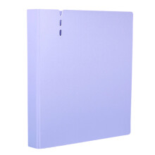 3 Rings D Folders Waterproof Plastic File Organizers For-Purple