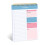 Carnet de notes à double fil, planificateur quotidien,-Modèle B 1