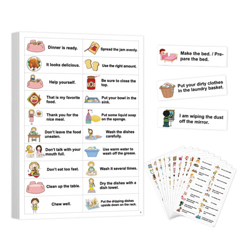 Interactive English Vocabulary Sticker-Sentence stickers