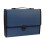 A4 Waterproof Document Hold Case 26 Compartments Expanded-Blue 1